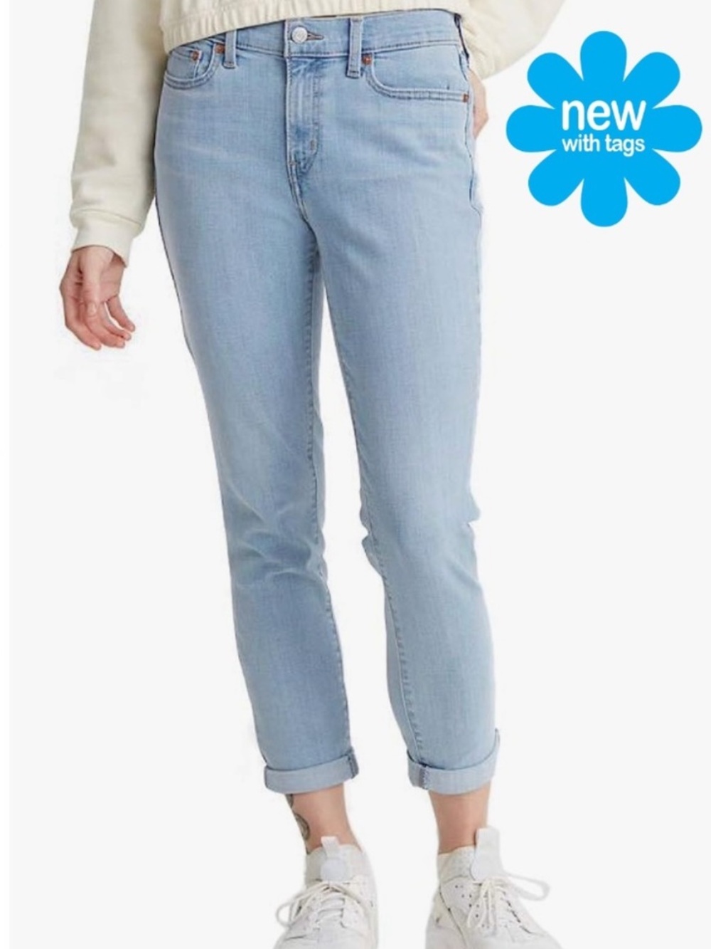 NWT 🦋 LEVI'S Boyfriend jeans | Size: 28 x 26.5"